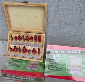 15pcs Router Bits 8mm