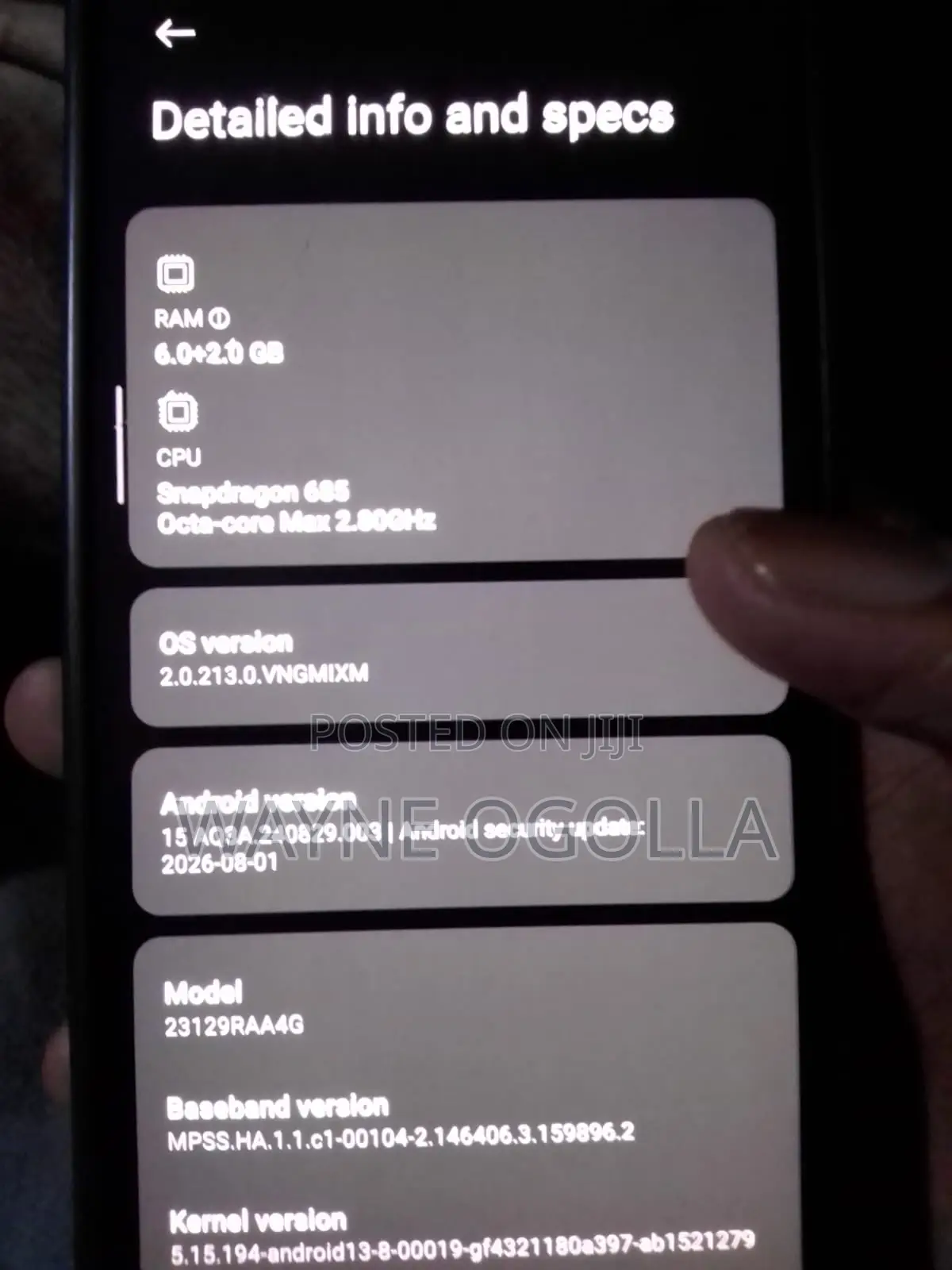 Xiaomi Redmi Note 13 128 GB Black