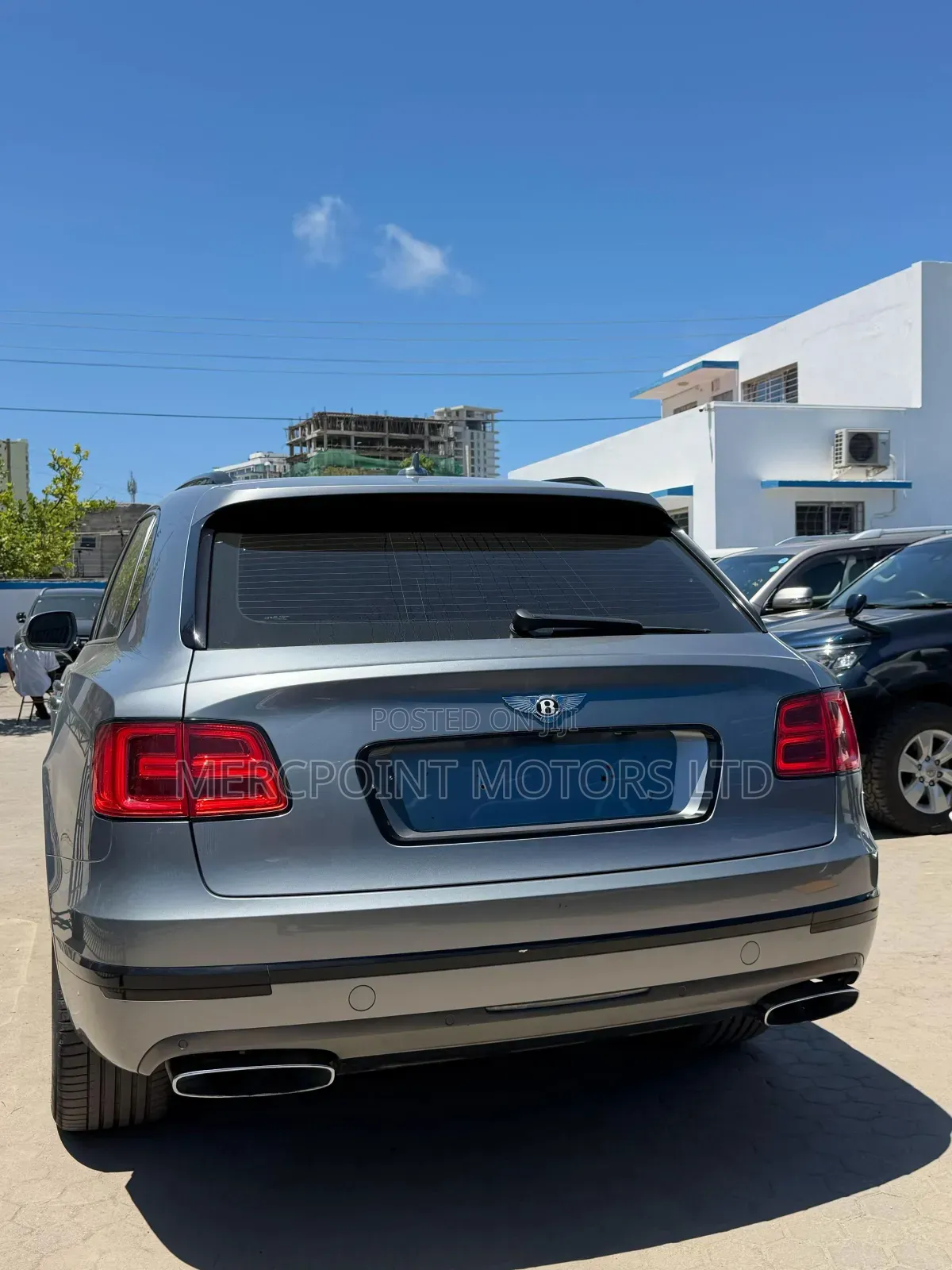 Bentley Bentayga 2017 Silver
