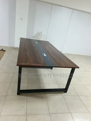 Modern 2.4-Meter Rectangular Office Boardroom and Conference Table