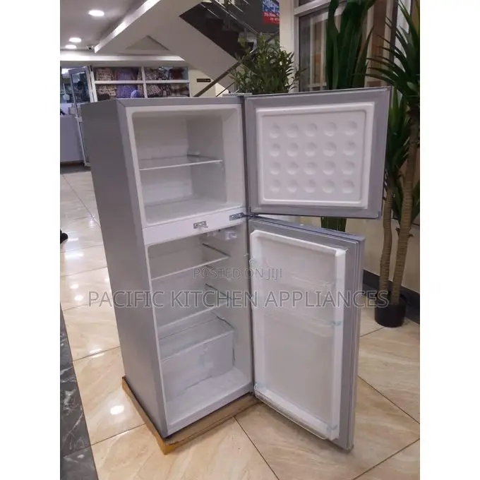 VOLSMART Silver 108litres Double Door Refrigerator