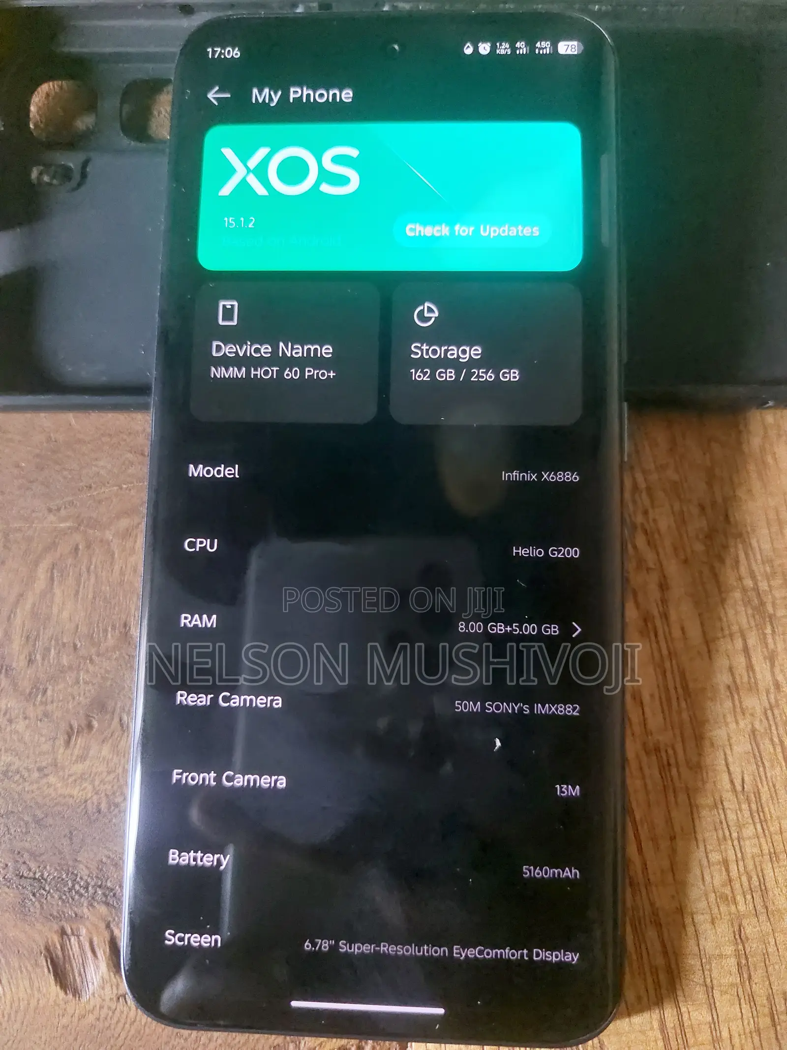 Infinix Hot 60 Pro+ 256 GB Green