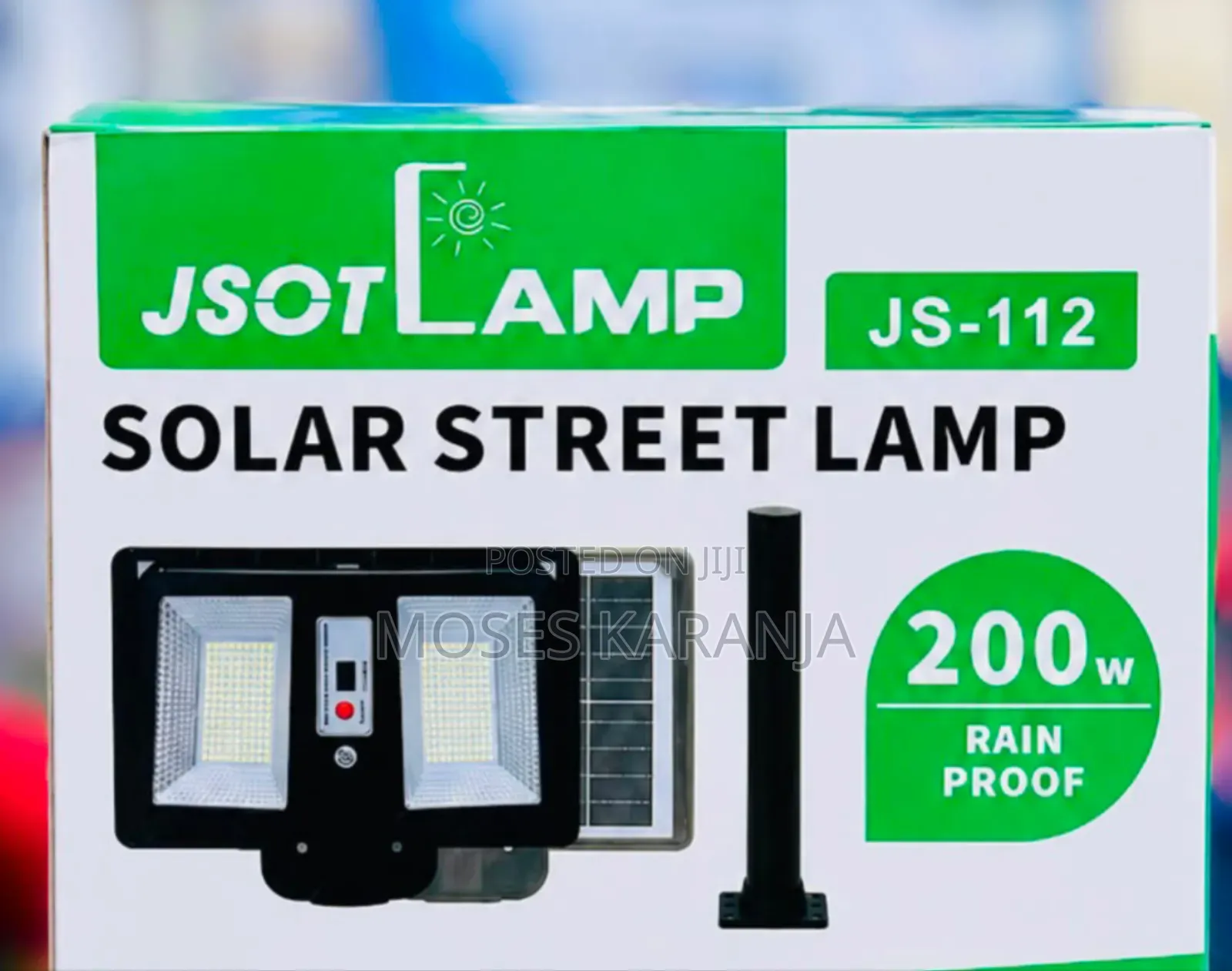 JSOT JS-112 Portable Rechargeable LED Light