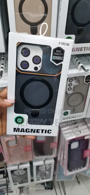Dual-Tone Matte MagSafe Case With a Ring Stand the iPhone 15 Pro Max