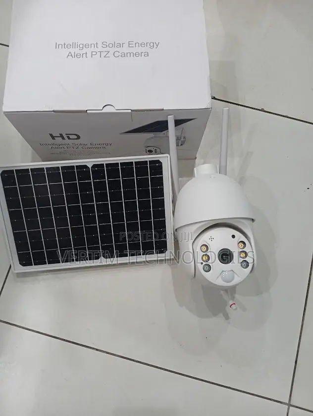 Ubox Metalic Single Lens 4g CCTV Solar Camera