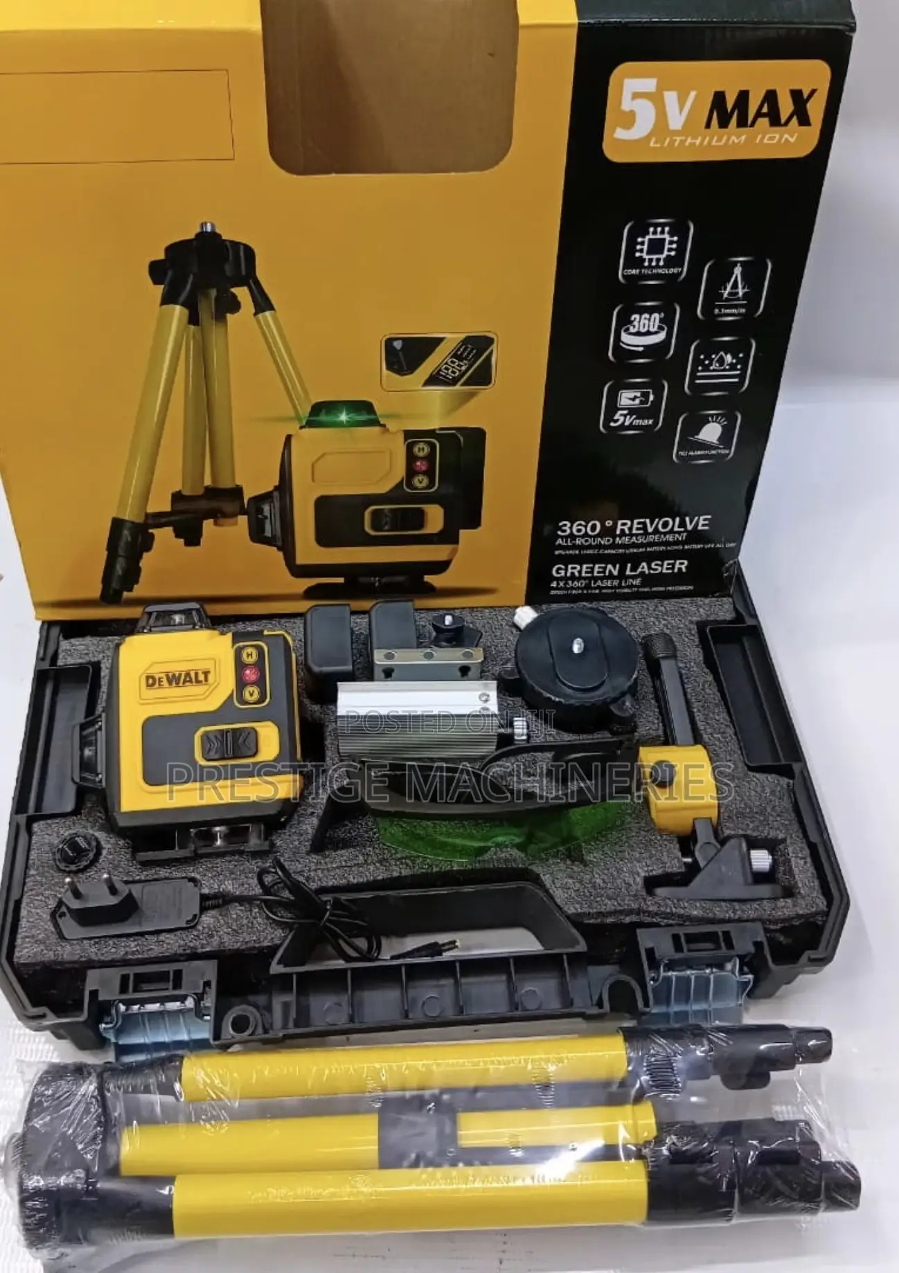 Dewalt Laser Level Machine/ Rechargeable Dewalt Laser Level
