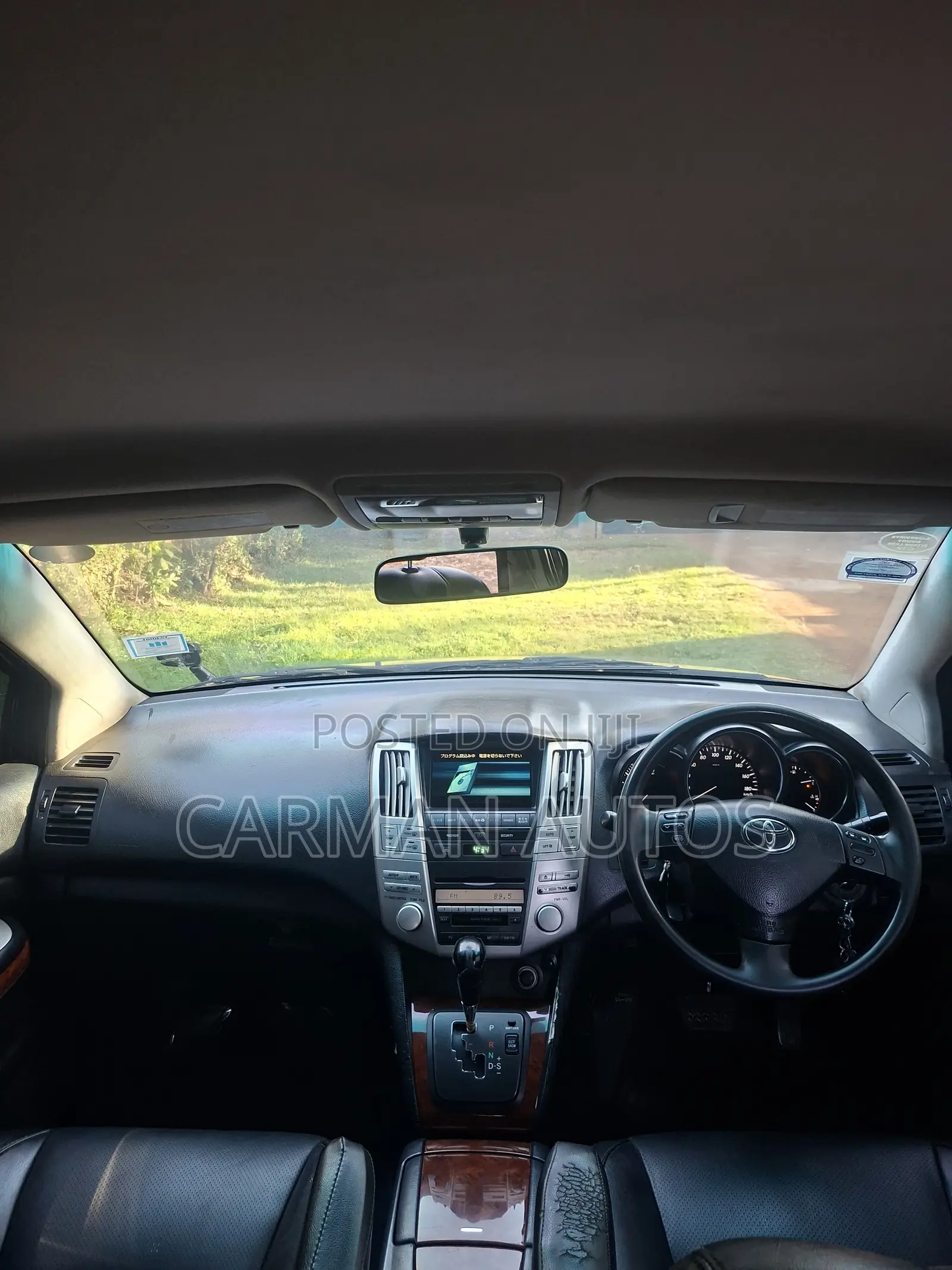 Toyota Harrier 240G 2009 Black