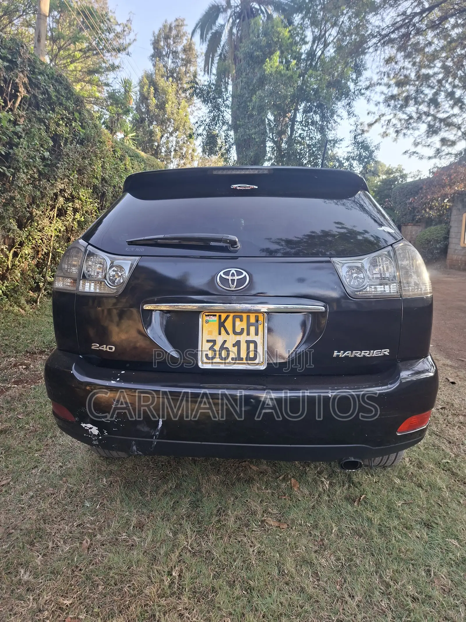 Toyota Harrier 240G 2009 Black