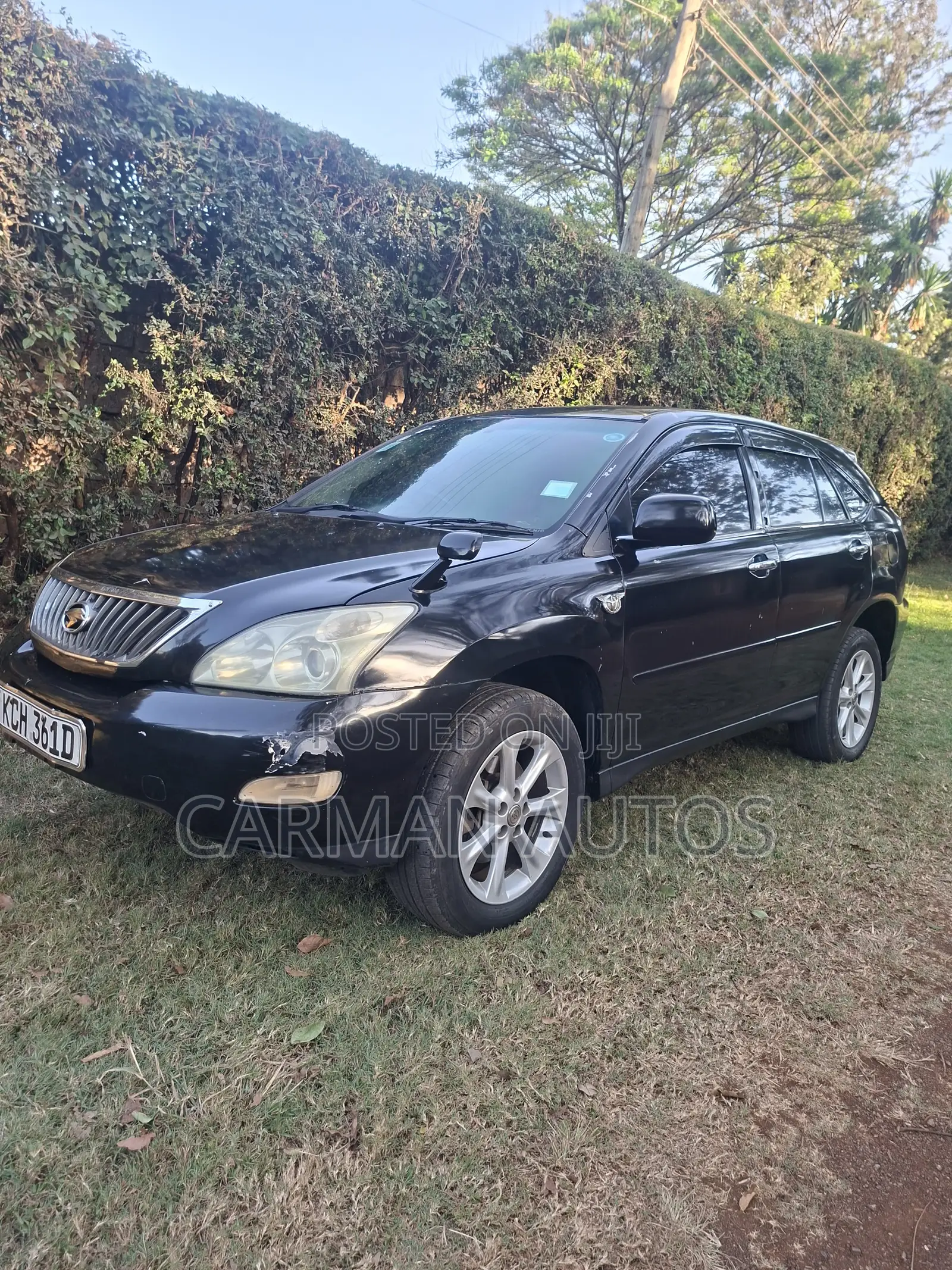 Toyota Harrier 240G 2009 Black