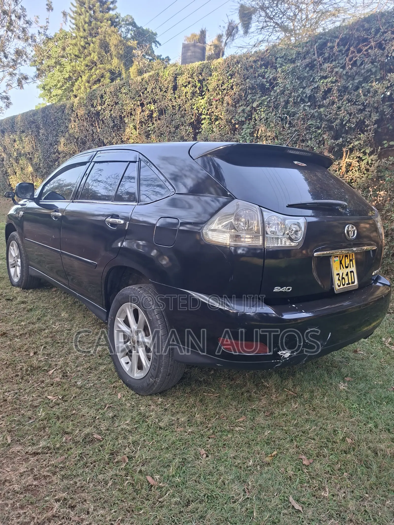 Toyota Harrier 240G 2009 Black