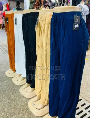 Linen Palazzo Pants