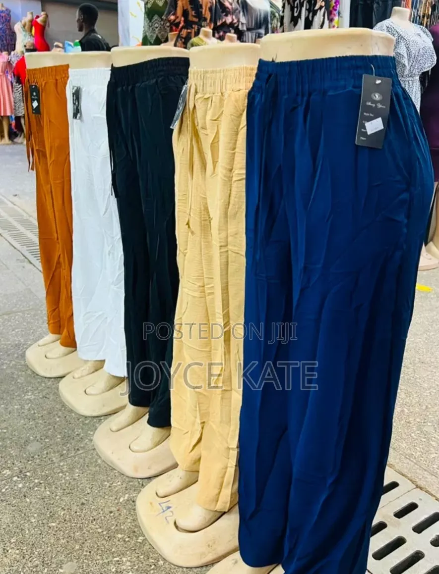 Linen Palazzo Pants
