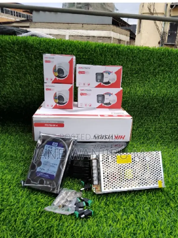 Hikvision Smart Hybrid 2MP 4 Camera Security Kit