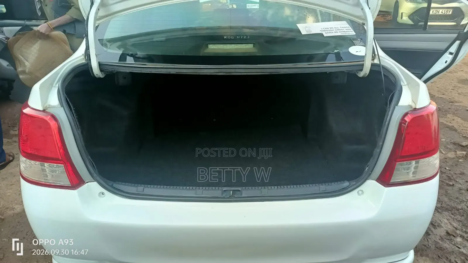Toyota Axio 2014 White