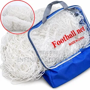 White Football Net Replacement for Training Grounds and Local Pitches