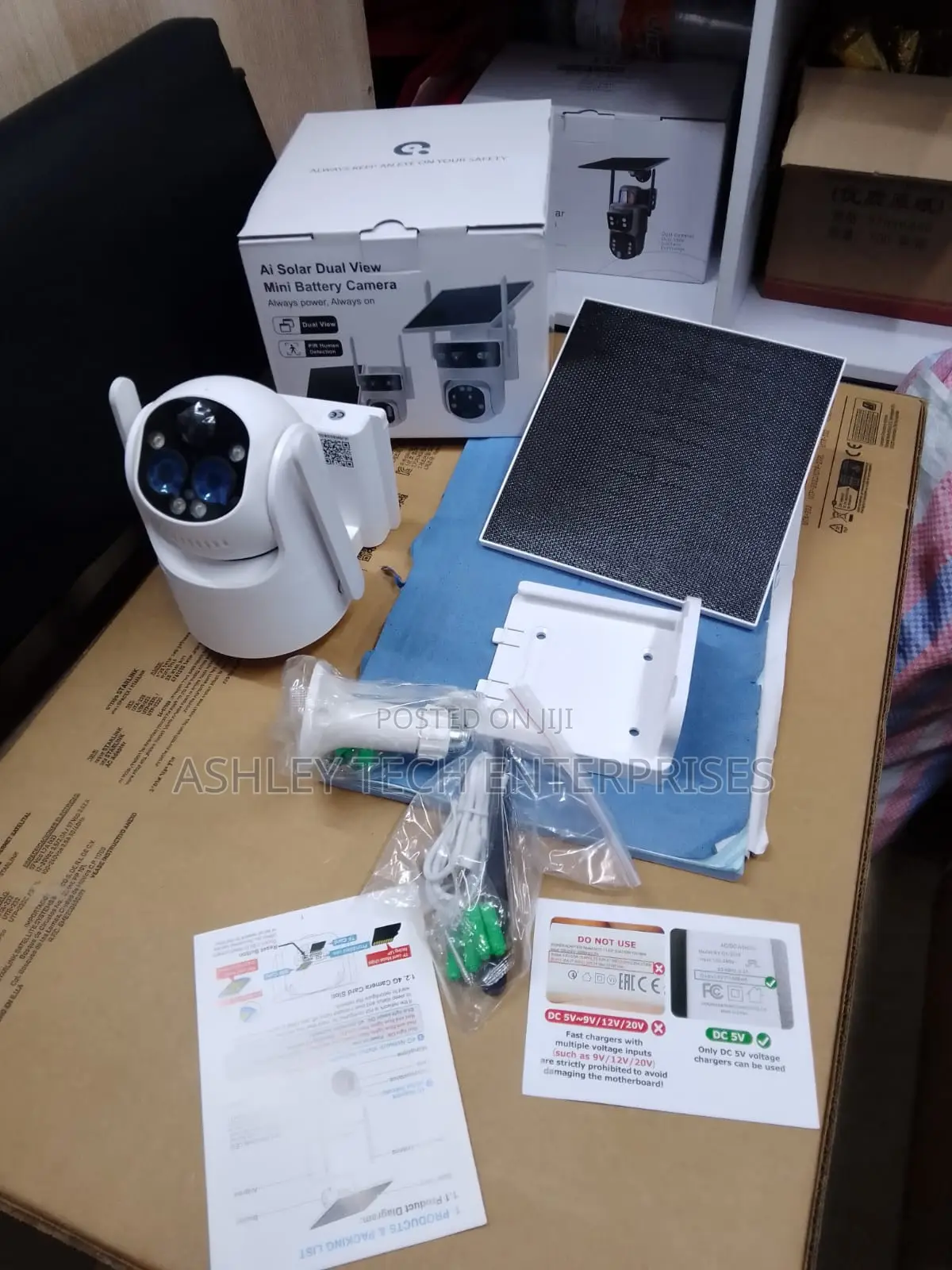 Ultimate Ubox 6MP Single LensSolar Powered 4G CCTV Camera