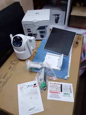 Ultimate Ubox 6MP Single LensSolar Powered 4G CCTV Camera