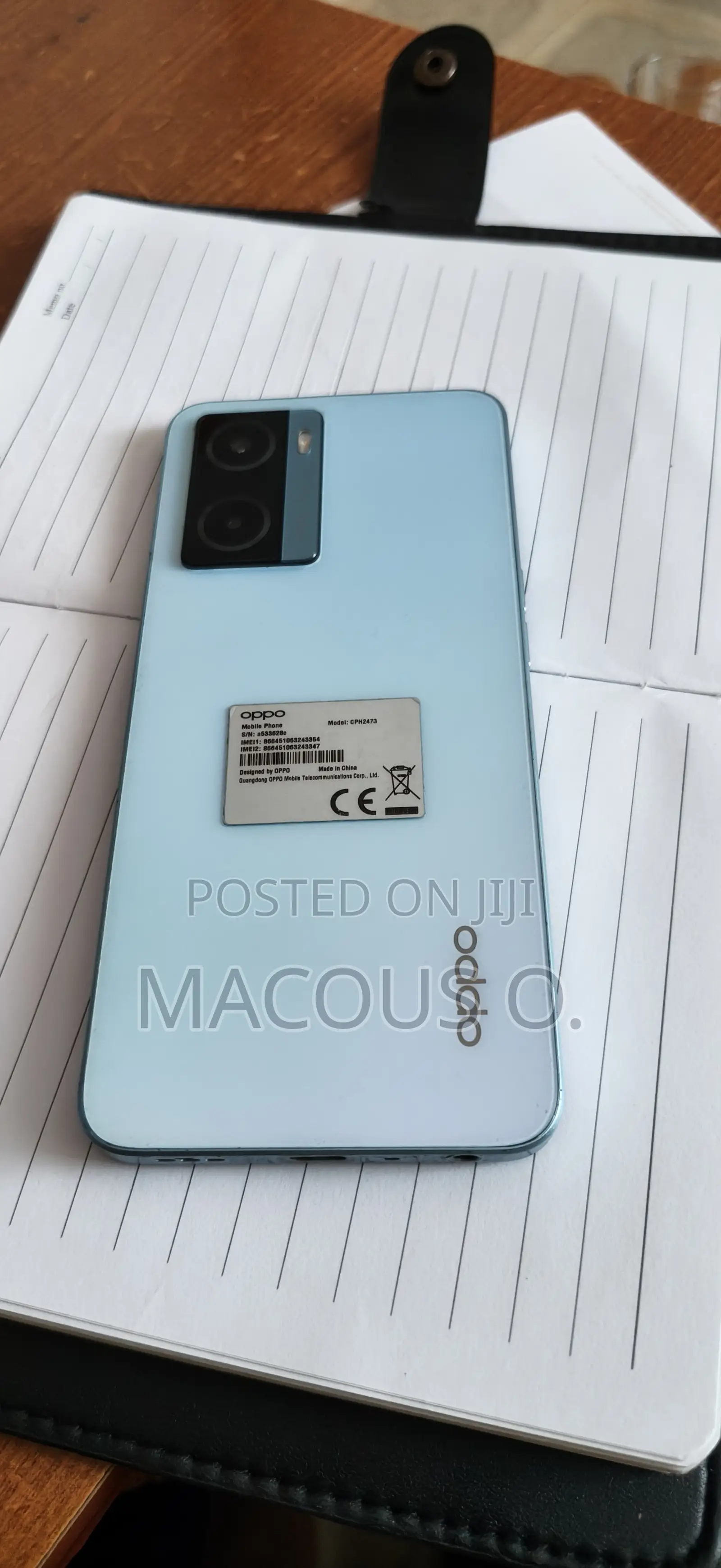 Oppo A77s 128 GB Blue