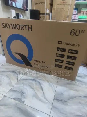 Skyworth 60inch Qled TVS With Dollby