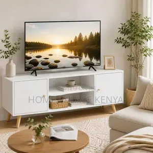 TV Stand; Durable Wooden TV Console Cabinet for Modern Living Room