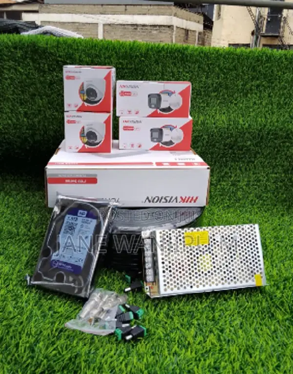 Hikvision 4 Camera 1080P Smart CCTV Full Package