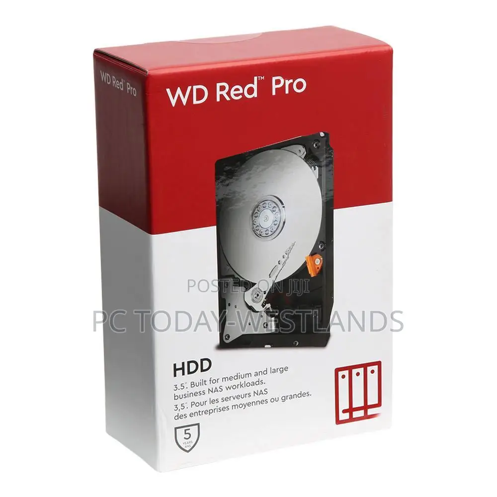 WD 18TB Red Pro NAS Internal Hard Drive 7200 RPM, CMR, 512 MB Cache
