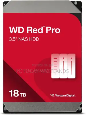 WD 18TB Red Pro NAS Internal Hard Drive 7200 RPM, CMR, 512 MB Cache