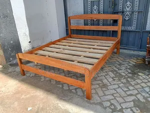5 by 6 Standard Hardwood Bed