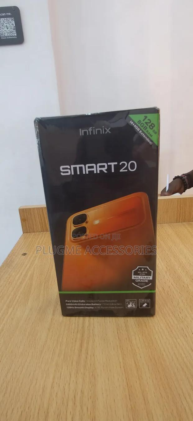 New Infinix Smart 20 128 GB Orange