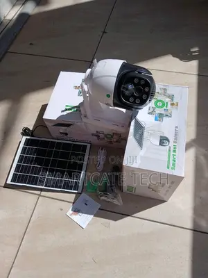V380 Single Lens 4G SIM Card Solar Surveillance Camera