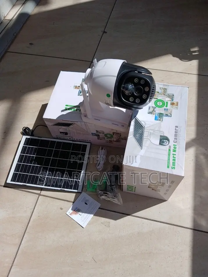 V380 Single Lens 4G SIM Card Solar Surveillance Camera