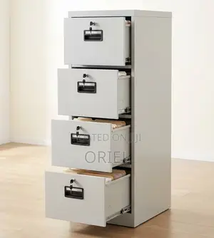 4--Tier Vertical Steel Filing Cabinet