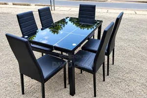 Black Dining Set