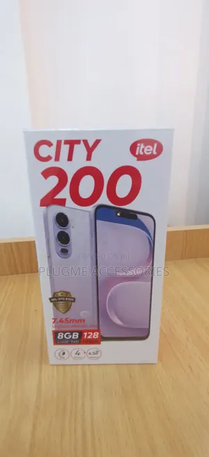 New Itel City 200 128 GB Silver