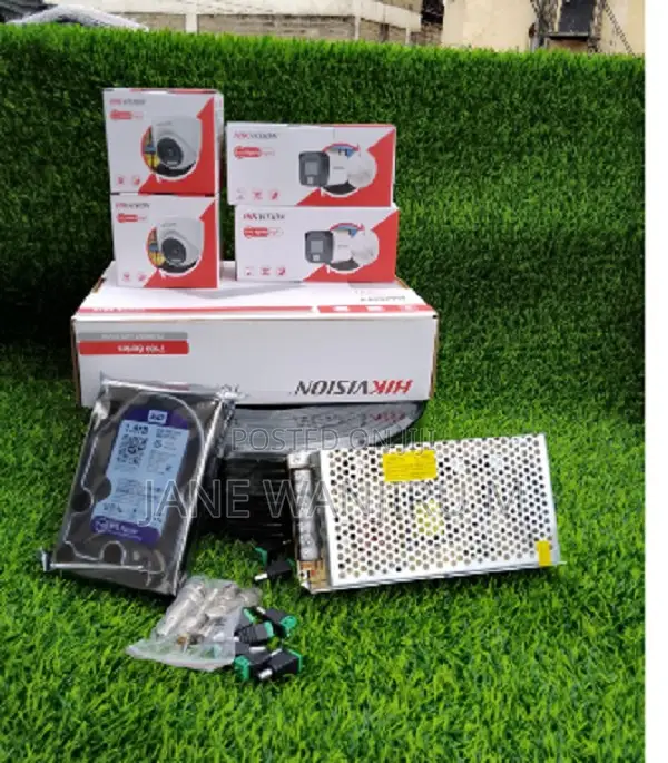 Hikvision 2MP 4CH Advanced CCTV Camera System