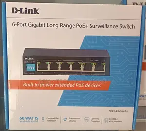 D-Link DGS-F1006P-E POE Switch || D-Link DGS-F1006P-E POE Switch