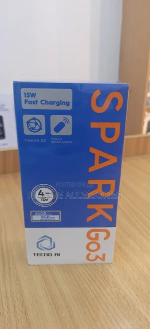 New Tecno Spark Go 3 64 GB Black