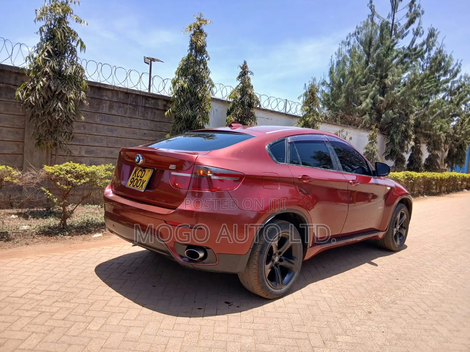 BMW X6 Sports Activity Coupe 2008 Red