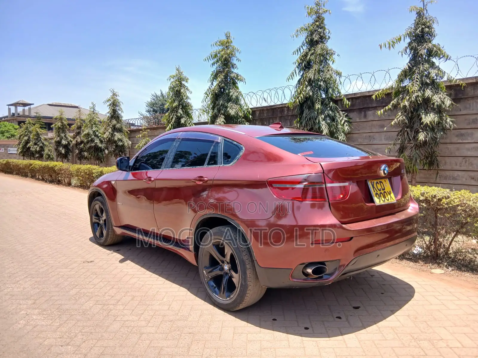 BMW X6 Sports Activity Coupe 2008 Red