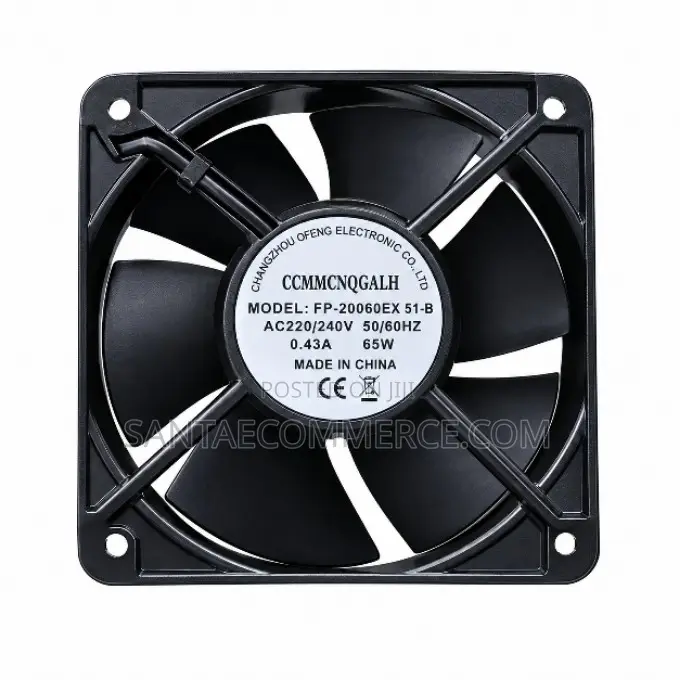 AC 220/240v 65W Square Cooling Fan