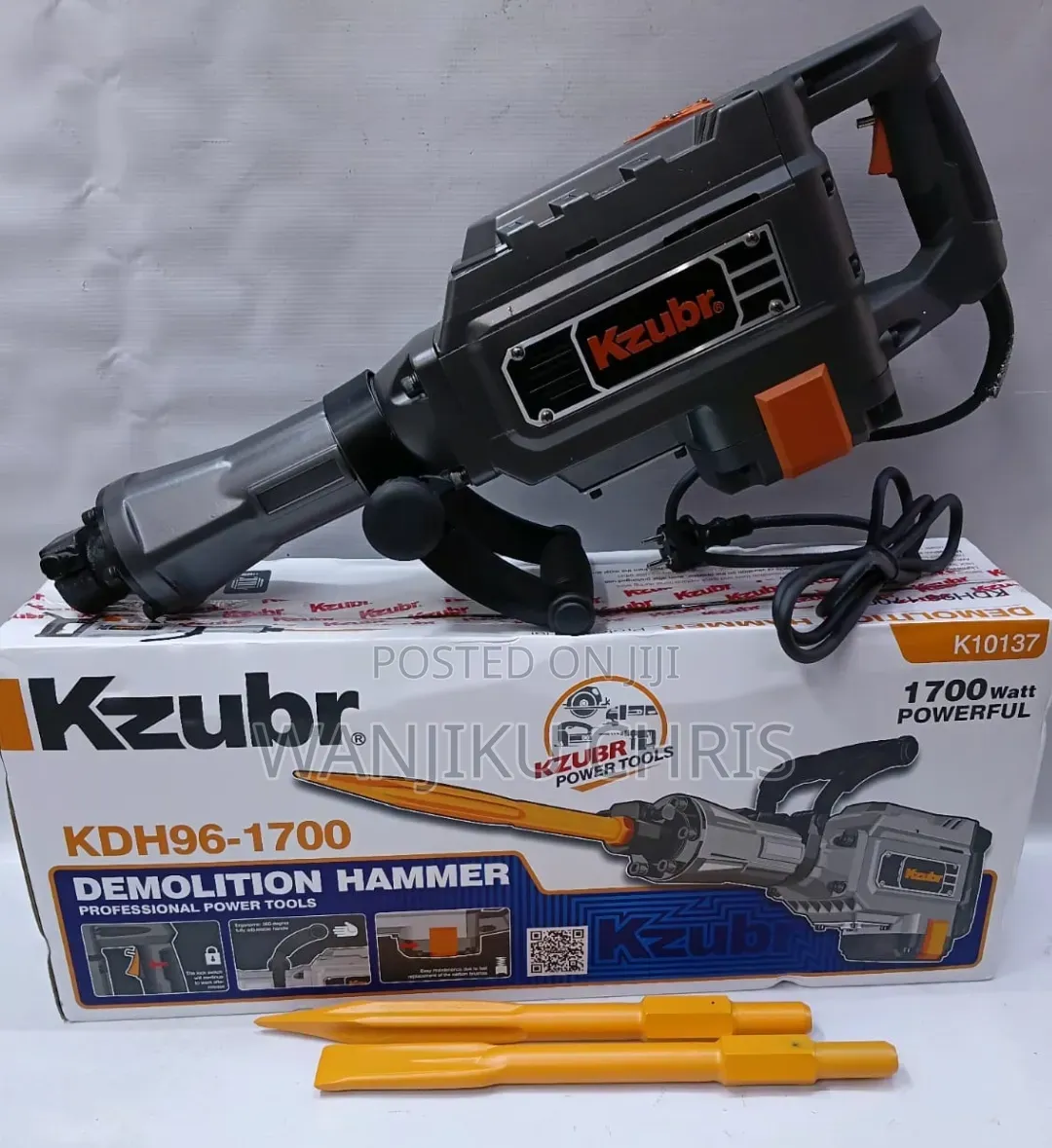 Professional Kzubr Demolition Hammer/Electric Demolition Hammer 1700w