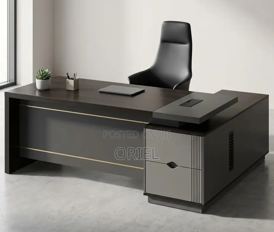 Large L-Shaped Executive Office Desk 1800mm