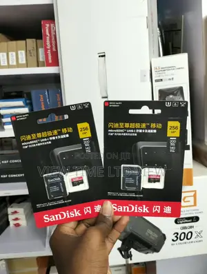 SanDisk Extreme PRO 256GB MicroSDXC Card – 200mb/S With SD Adapter
