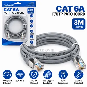 Giganet Cat6a U/Utp 3m Patchcordgiganet Cat6a U/Utp 3m Patchcord