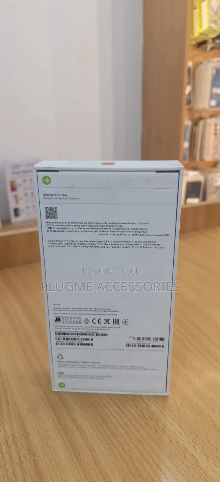 New Apple iPhone 17 Pro Max 512 GB Orange