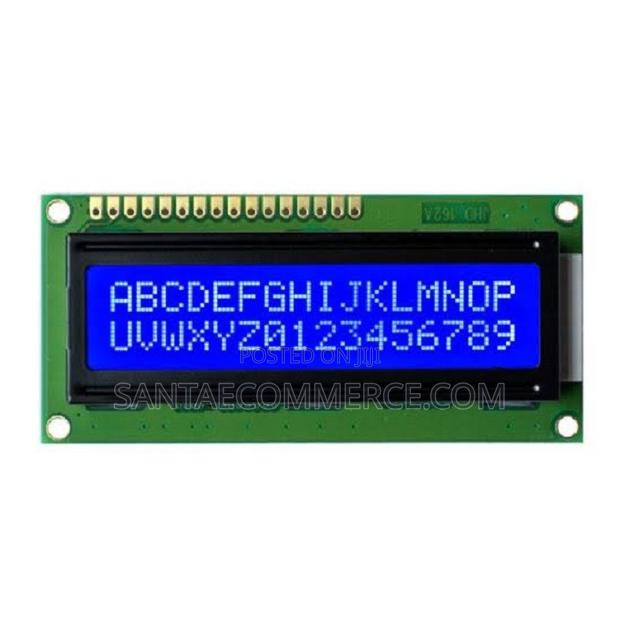 16×2 Character LCD Display Module (Blue Backlight) for Electronics - main view