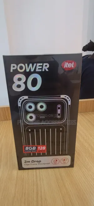 New Itel Power 80 128 GB Black