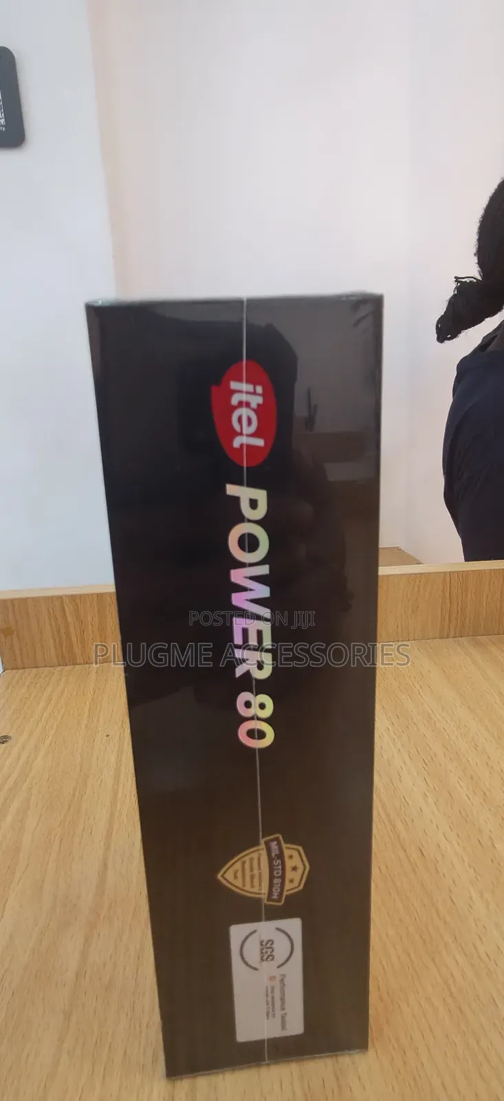 New Itel Power 80 128 GB Black