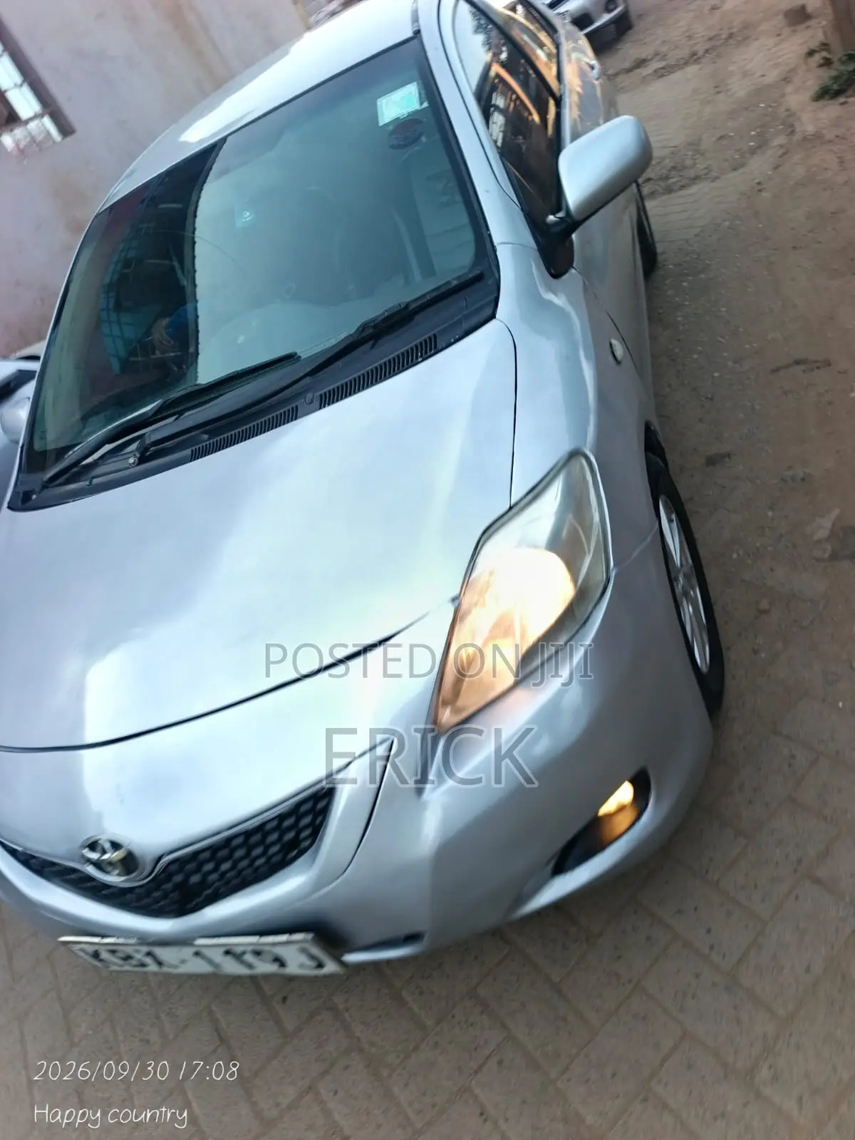 Toyota Belta 2008 Silver