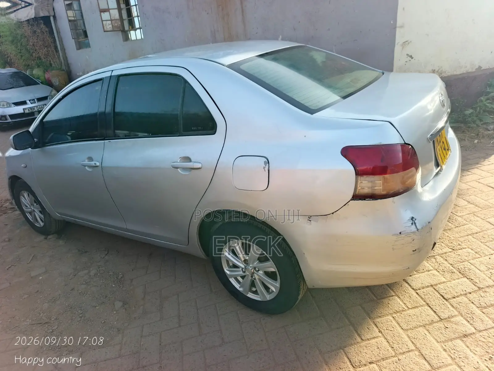 Toyota Belta 2008 Silver